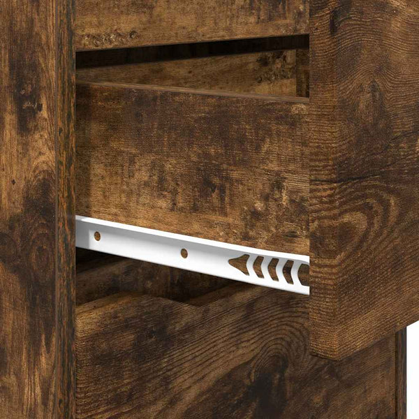 Yöpöytä Savupähkinä 40 x 30 x 467 cm Tekninen puu