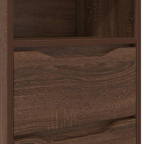 Yöpöytä Ruskea tammi 40 x 30 x 467 cm Tekninen puu