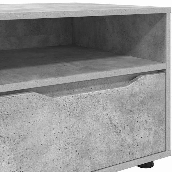TV-kaappi Betoni Harmaa 100 x 48 x 43 cm Tekninen puu