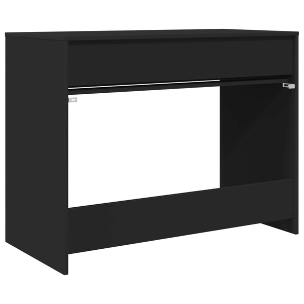 Pöytä laatikon kanssa Musta 100 x 50 x 78 cm Käsitelty puu