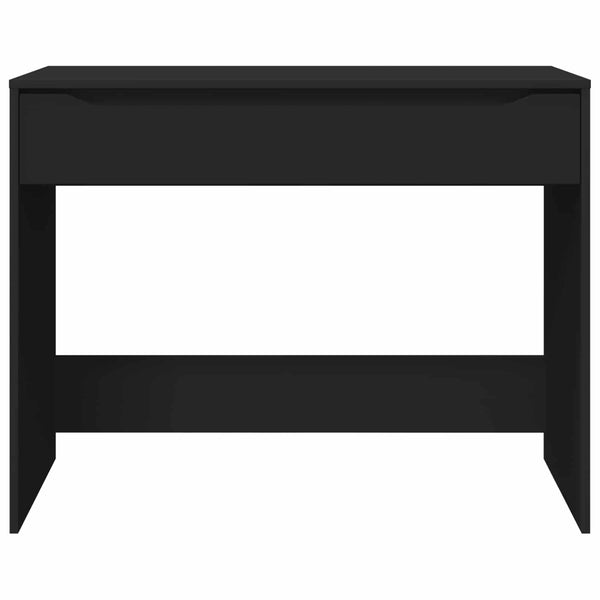 Pöytä laatikon kanssa Musta 100 x 50 x 78 cm Käsitelty puu