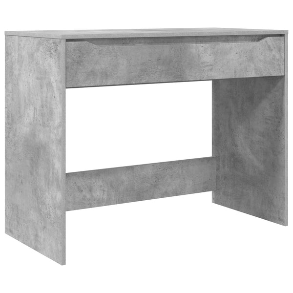 Pöytä Betoni Harmaa 100 x 50 x 78 cm Käsitelty puu
