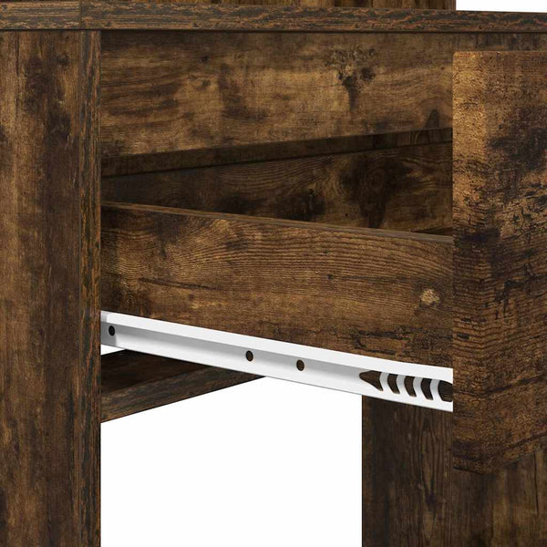 Savupähkinä 80 x 39,6 x 135 cm meikkipöytä makuuhuoneeseen