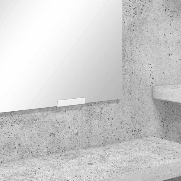 Betoni Harmaa meikkipöytä Makuuhuoneeseen 80 x 39,6 x 135 cm