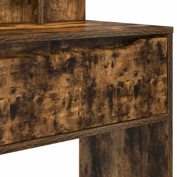 Savupähkinä meikkipöytä 80 x 39,6 x 135 cm makuuhuoneeseen