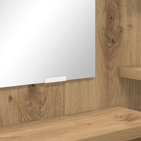 Artisan tamminen meikkipöytä makuuhuoneeseen 80 x 39,6 x 135 cm