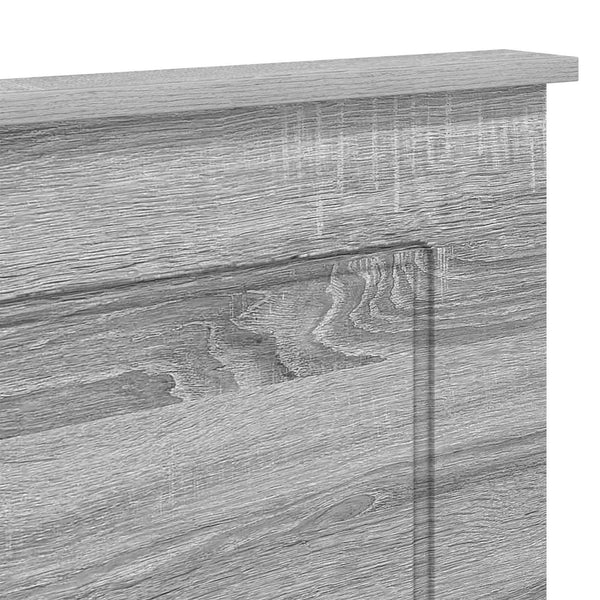 Päätylevy Harmaa Sonoma 100 cm Käsitelty puu