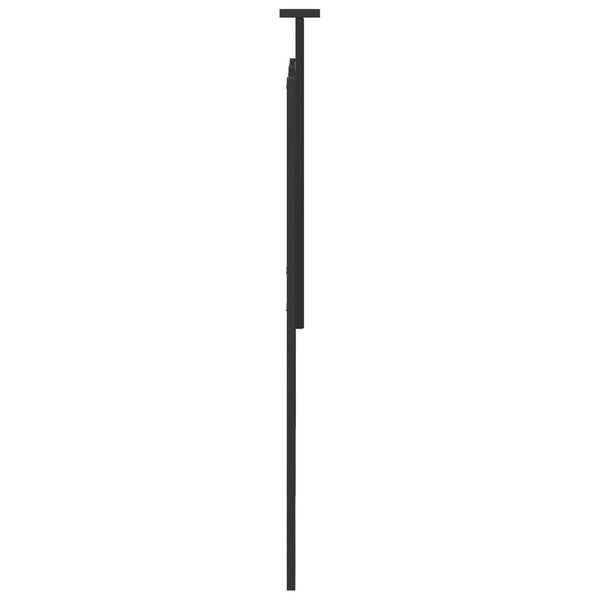 Päätylevy Musta Tammi 100 cm Käsitelty puu