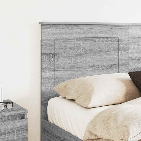 Päätylevy Harmaa Sonoma 100 cm Käsitelty puu