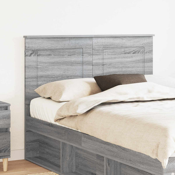 Päätylevy Harmaa Sonoma 100 cm Käsitelty puu