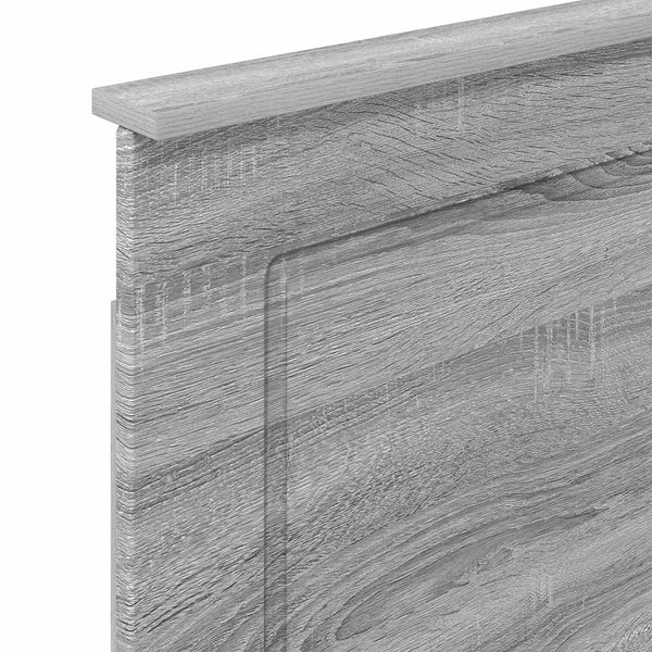 Päätylevy Harmaa Sonoma 100 cm Käsitelty puu