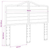 Päätylevy Sonoman tammi Tekninen puu