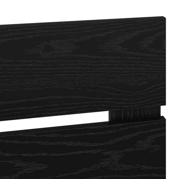 Päätylevy Musta tammi. Tekninen puu