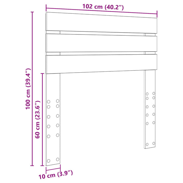 Päätylevy Vanha Puu Tekninen puu
