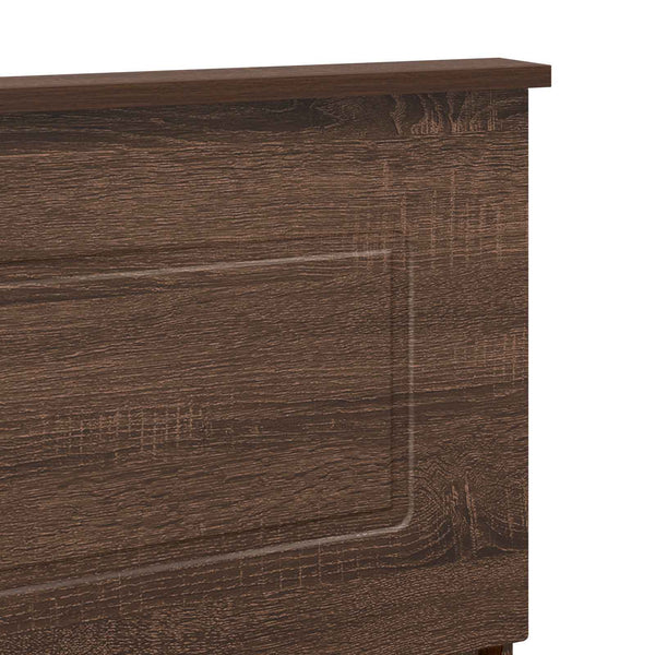 Päätylevy Ruskea tammi Tekninen puu