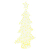 Lämmin valkoinen joulukuusi 160 led-valoilla Condruz 150cm (akryyli)