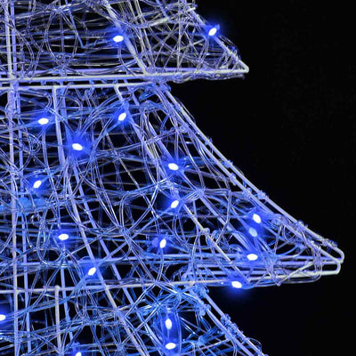 Sininen joulukuusi Evie 150cm (160 led-valoilla, akryyli)