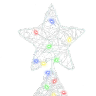 Monivärinen joulukuusi Secula 150cm (160 led-valoilla, akryyli)