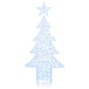Kylmä valkoinen joulukuusi 240 led-valoilla Raut 180cm (akryyli)