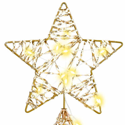 Lämmin valkoinen joulukuusi 160 led-valoilla Etilia 150cm (pet)