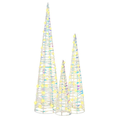 Lämmin valkoinen joulukuusi Zoo 20x20x80cm (3 pcs pet)