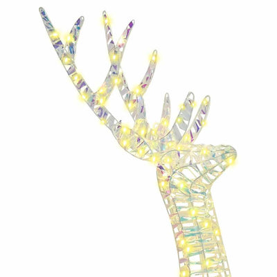 Lämmin valkoinen poro-perhe Ludovico 67x26x127cm (3 pcs pet)