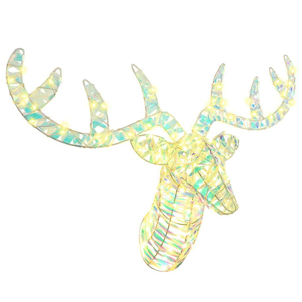 Poron vetämä joulusleigh 68 x 36,5 x 62,5 cm PET