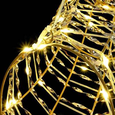 Valkoinen poron vetämä joulusleigh Vasco 60cm (lämmin pet)