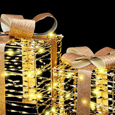 Lämmin valkoinen lahjakotelo Seleniu 20x20x20cm (3 pcs pet)