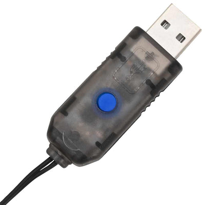 Kylmä valkoinen pallo 384 led-valoilla Vaii 60cm (2 pcs metalli)