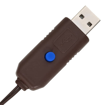 Lämmin valkoinen seppele 150 led-valoilla Balasoiu 120cm (rottinki)