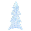 Viileä valkoinen joulukuusi Thibaut 150cm (160 led-valoilla akryyli)