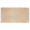 Tekonahkainen lampaantalja-matto TAFALLA Beige 60 x 110 cm