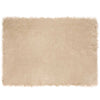 Tekonahkainen lampaantalja-matto TAFALLA Beige 120 x 170 cm