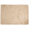 Tekonahkainen lampaantalja-matto TAFALLA Beige 160 x 230 cm