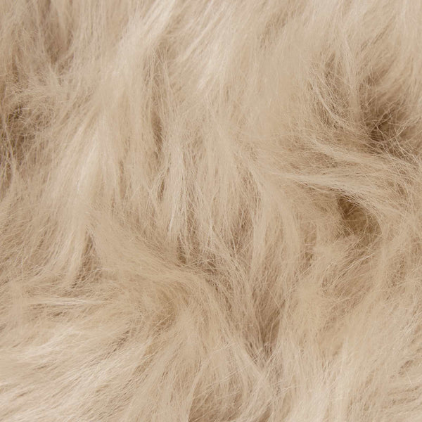 Tekonahkainen lampaantalja-matto TAFALLA Beige 60 x 90 cm