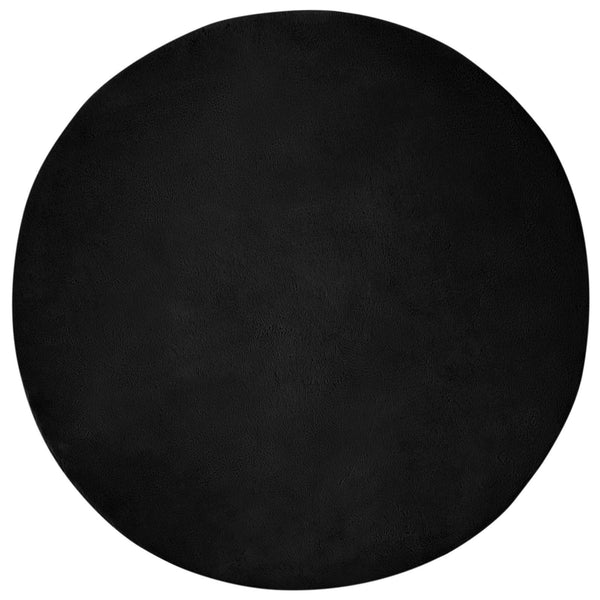 Liukuestettä sisältävä tekokaninannahkamatto OLITE Musta
