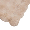 Tekoturkki Jäniksen Peitto Beige 220 x 240 cm Polyesteri