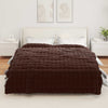 Tekoturkki Jäniksen Peitto 4 pcs Camel 240 x 270 cm Polyesteri