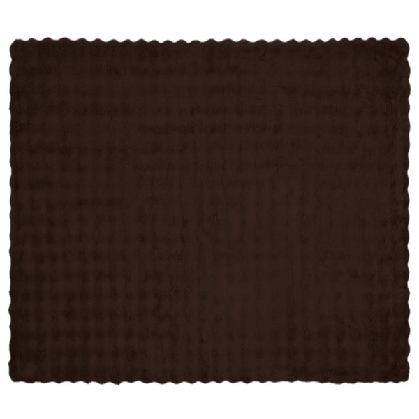 Tekoturkki Jäniksen Peitto 4 pcs Camel 240 x 270 cm Polyesteri