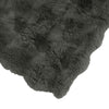 Tekoturkki Jäniksen Peitto Tumma harmaa 150 x 220 cm Polyesteri