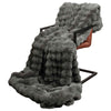 Tekoturkki Jäniksen Peitto Tumma harmaa 150 x 220 cm Polyesteri