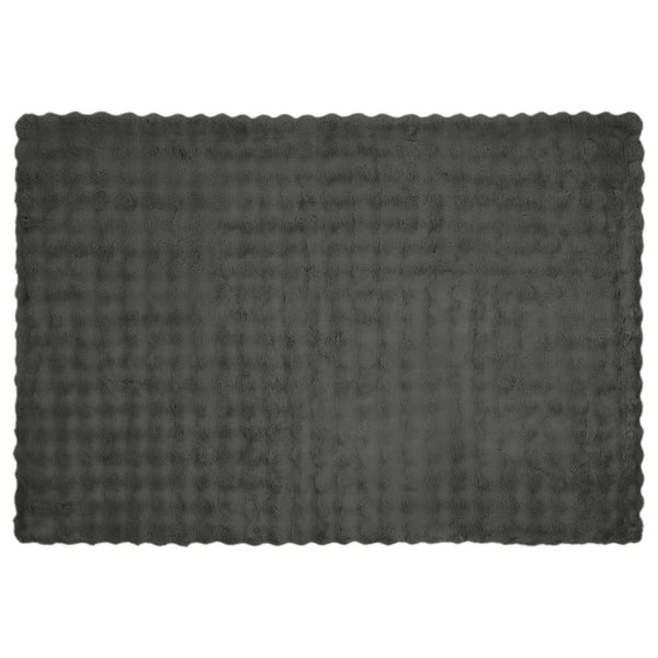 Tekoturkki Jäniksen Peitto Tumma harmaa 150 x 220 cm Polyesteri