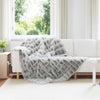 Tekoturkki Jäniksen Peitto 4 pcs Harmaa 150 x 220 cm Polyesteri
