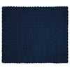 Tekoturkki Jäniksen Peitto 4 pcs Merensininen 240 x 270 cm
