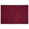 Tekoturkki Jäniksen Peitto Bordeaux punainen 150 x 220 cm