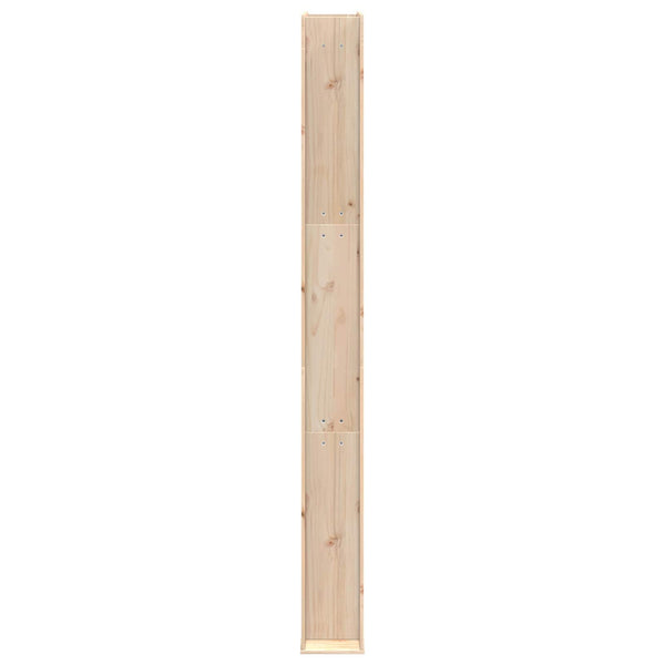 Ulko-suihku 226 cm Täysi mänty ja ruostumaton teräs