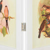 Romdivider Paneeli Valkoinen 106 x 165 cm MDF