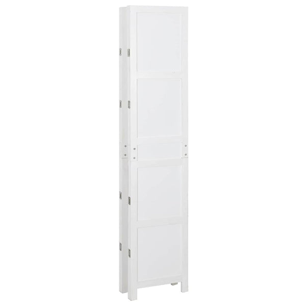 Romdivider Paneeli Valkoinen 141,5 x 165 cm MDF