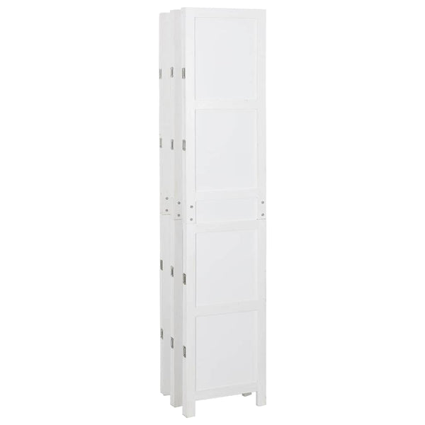 Romdivider Paneeli Valkoinen 212 x 165 cm MDF